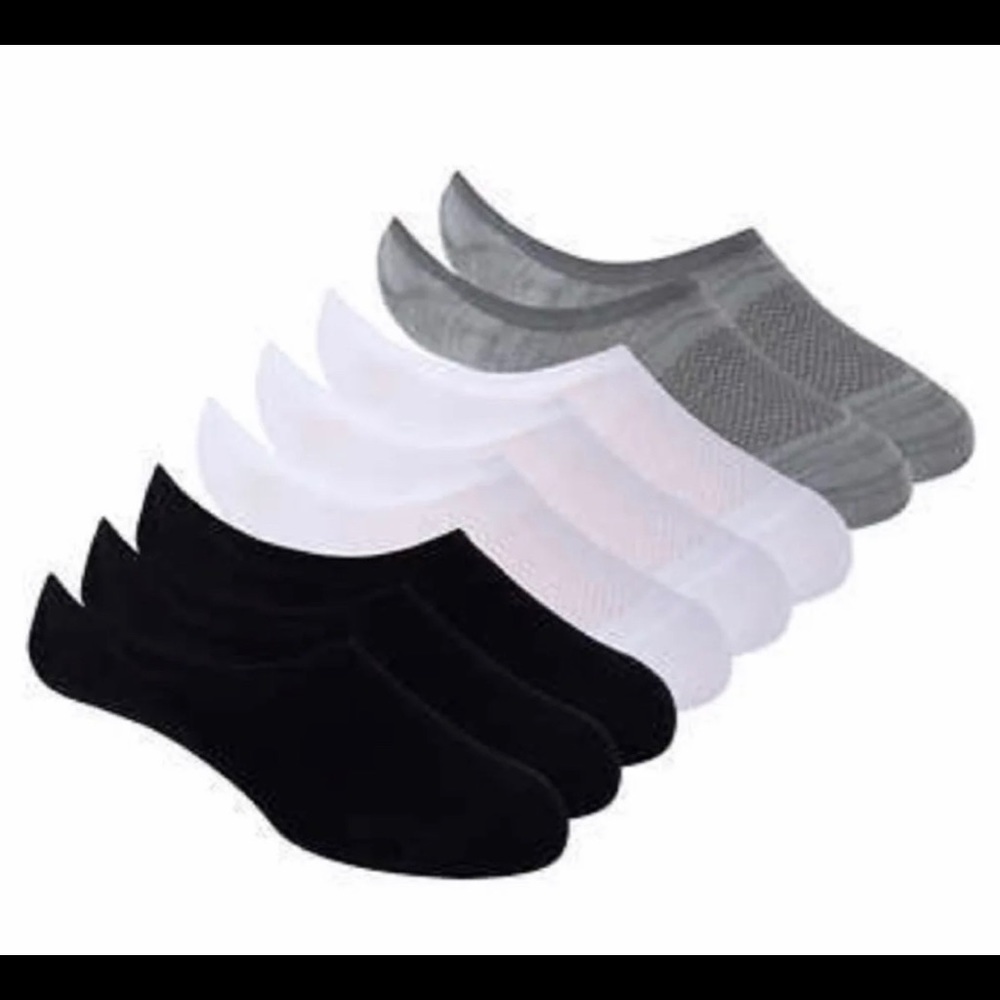 Skechers no show Active no slip breathable socks 8 pack!